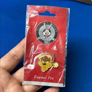 🖤1999 Y2K🔺Looney Tunes Classic Collection TAZ Enamel Pin